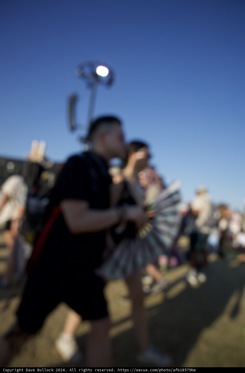Blurred Moments at Coachella 2024