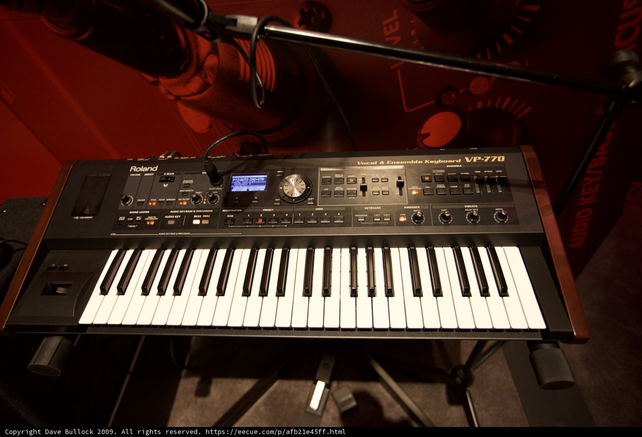Piano Keys and Microphone