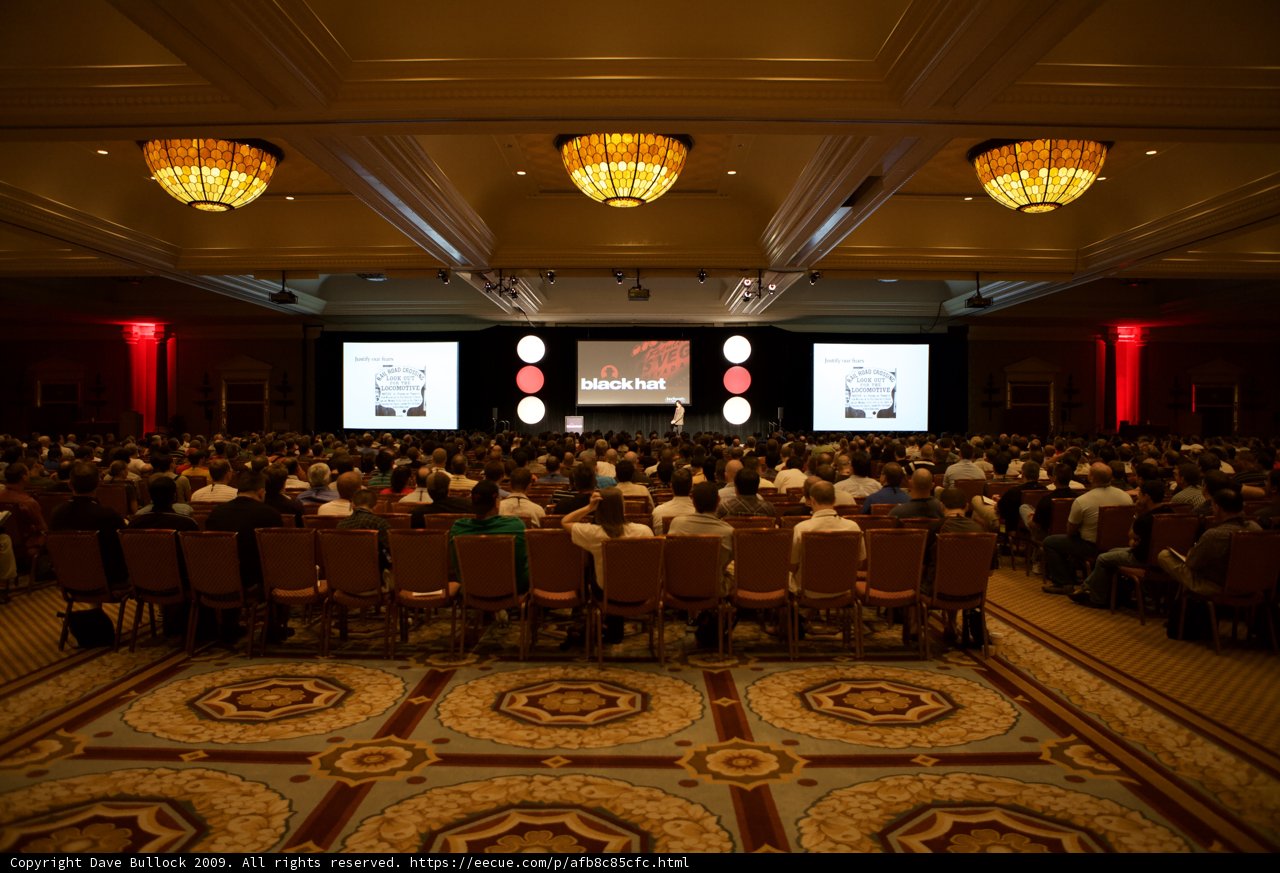 Packed Auditorium at Defcon 17