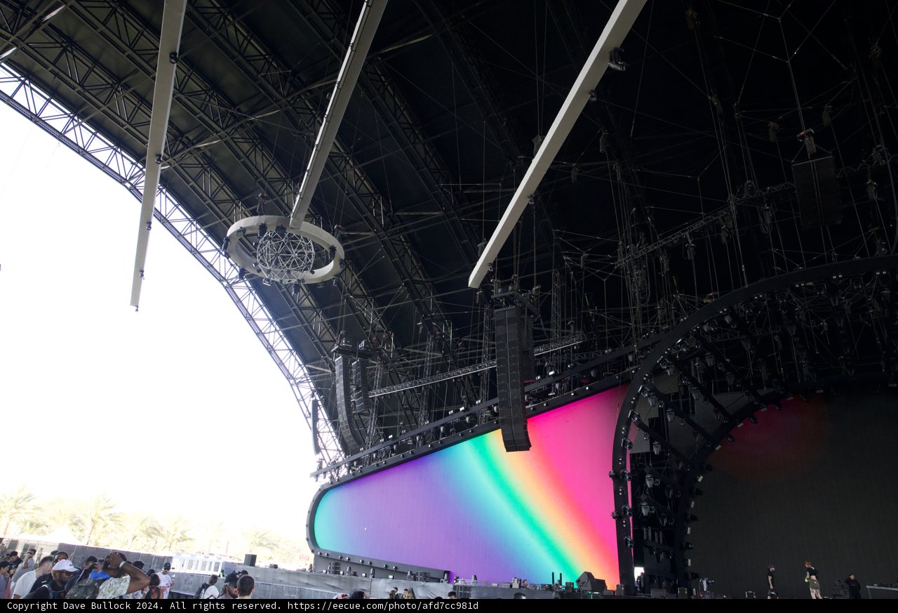 Radiant Stage Spectrum at Coachella 2024