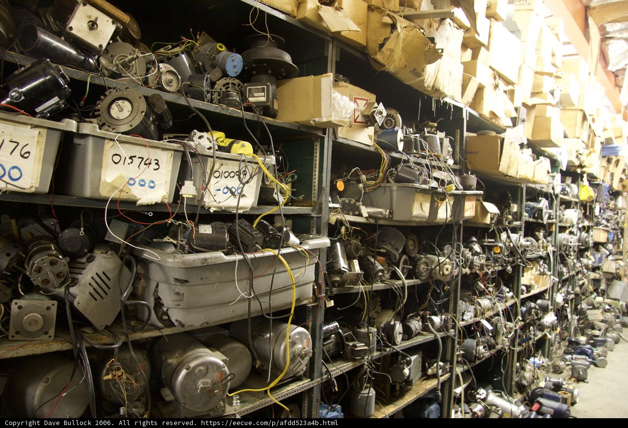 A Multitude of Machinery and More in the Massive Warehouse