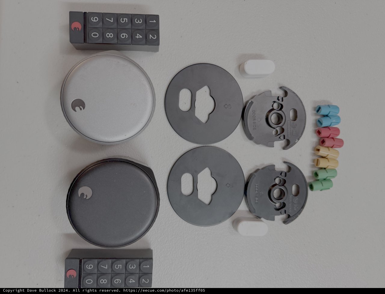 Disassembled Gaming Controller Parts and Components