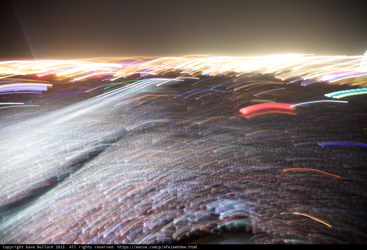 Illuminated City Night