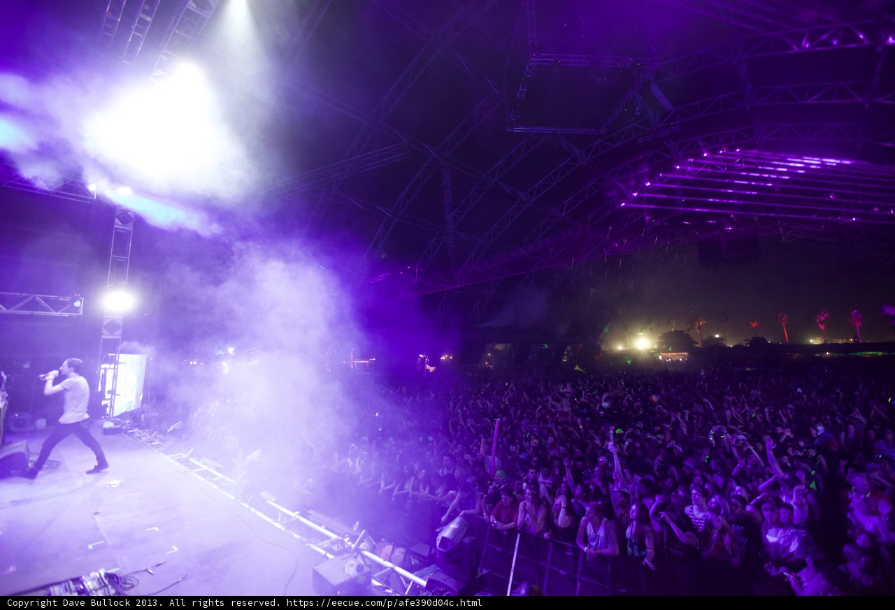 Purple Haze at the Rock Concert
