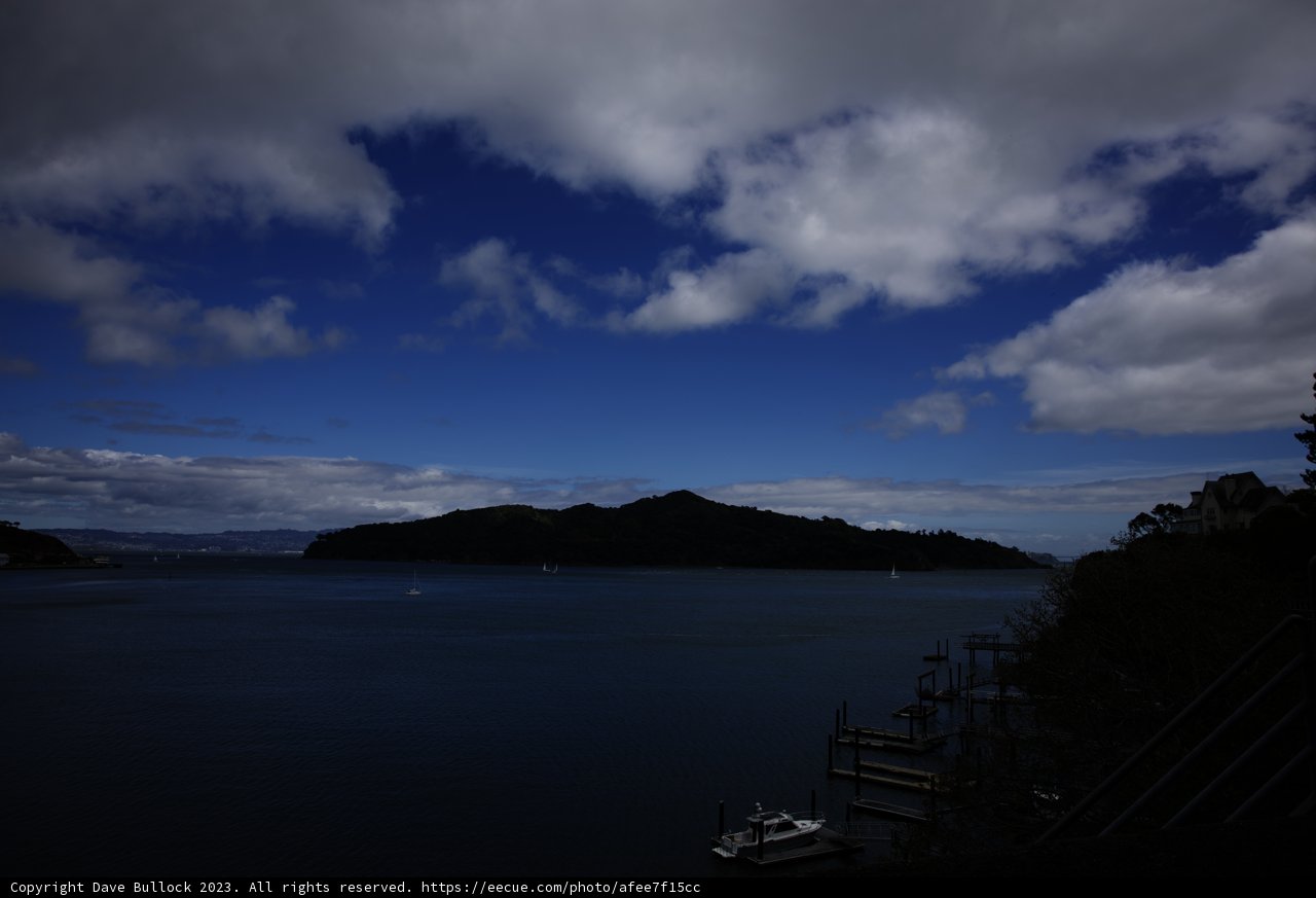 Serene Bay View from the Bridge