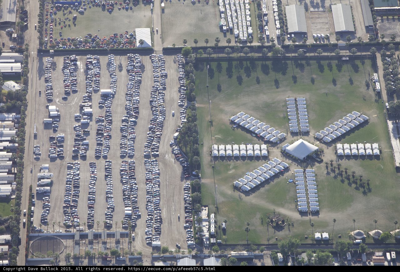 Overflowing Parking Lot