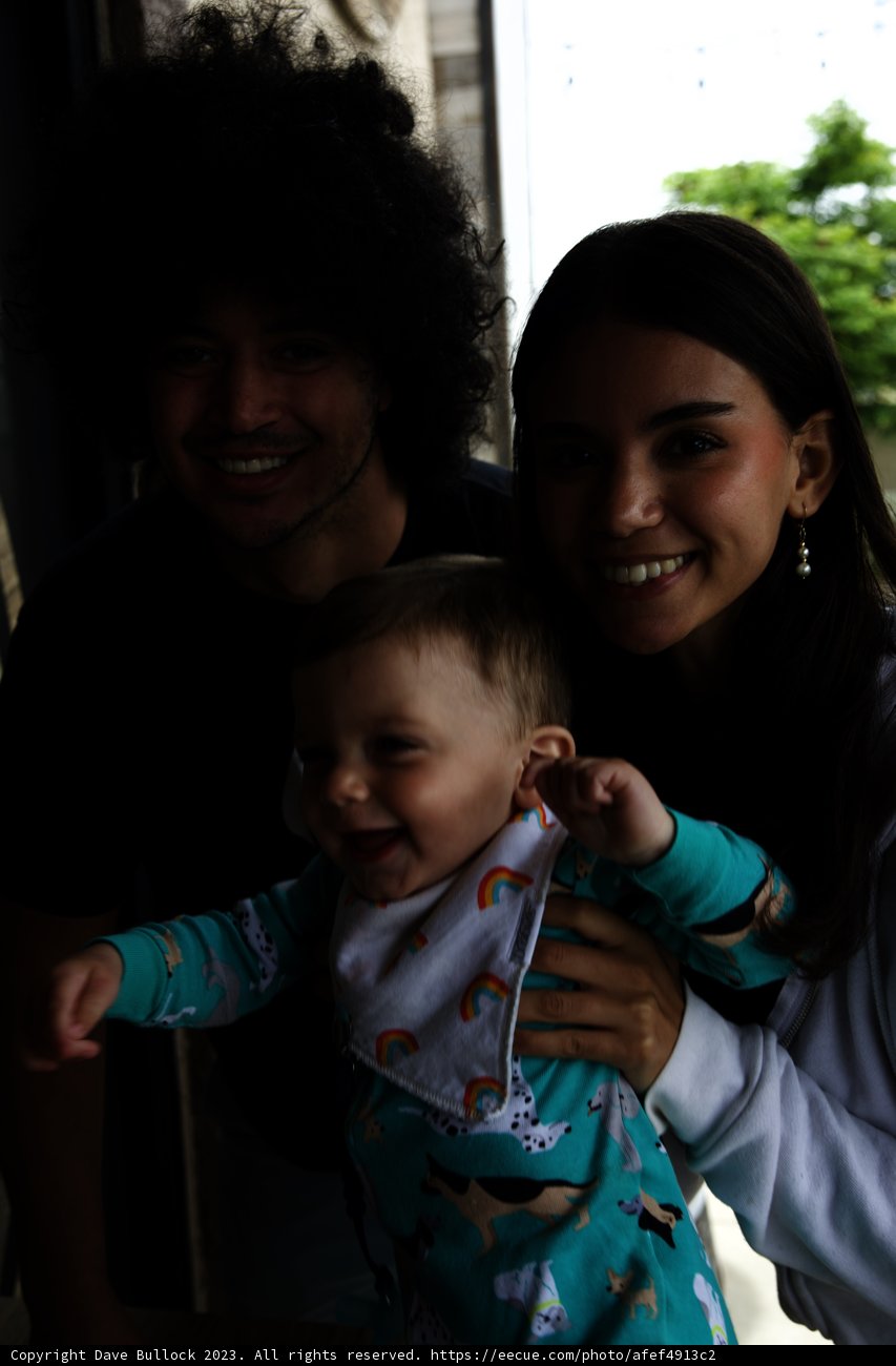 Joyful Moment with Baby Skyela