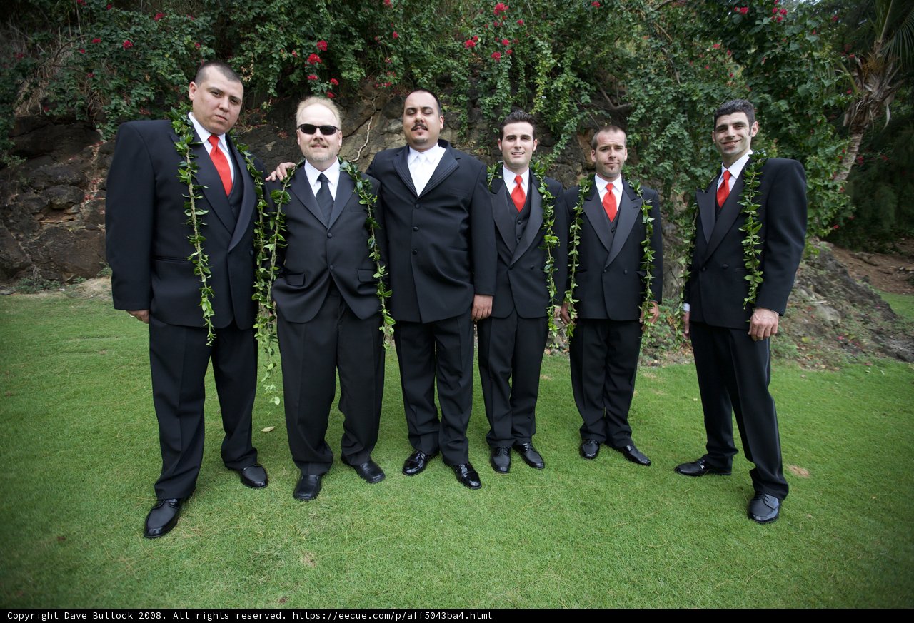 Businessmen in the Backyard
