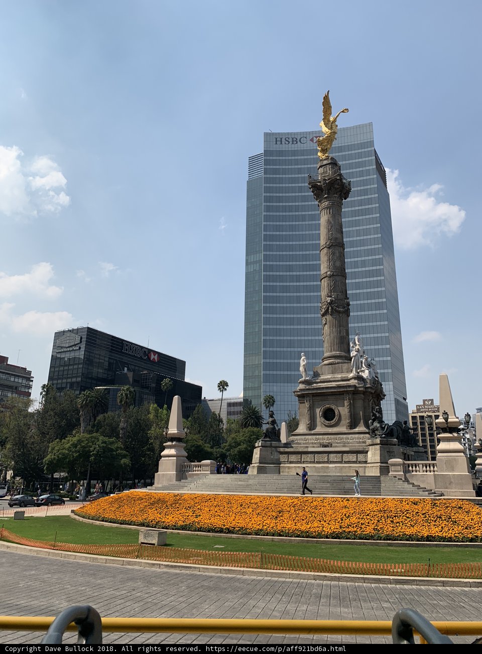 Monumental Gold Statue