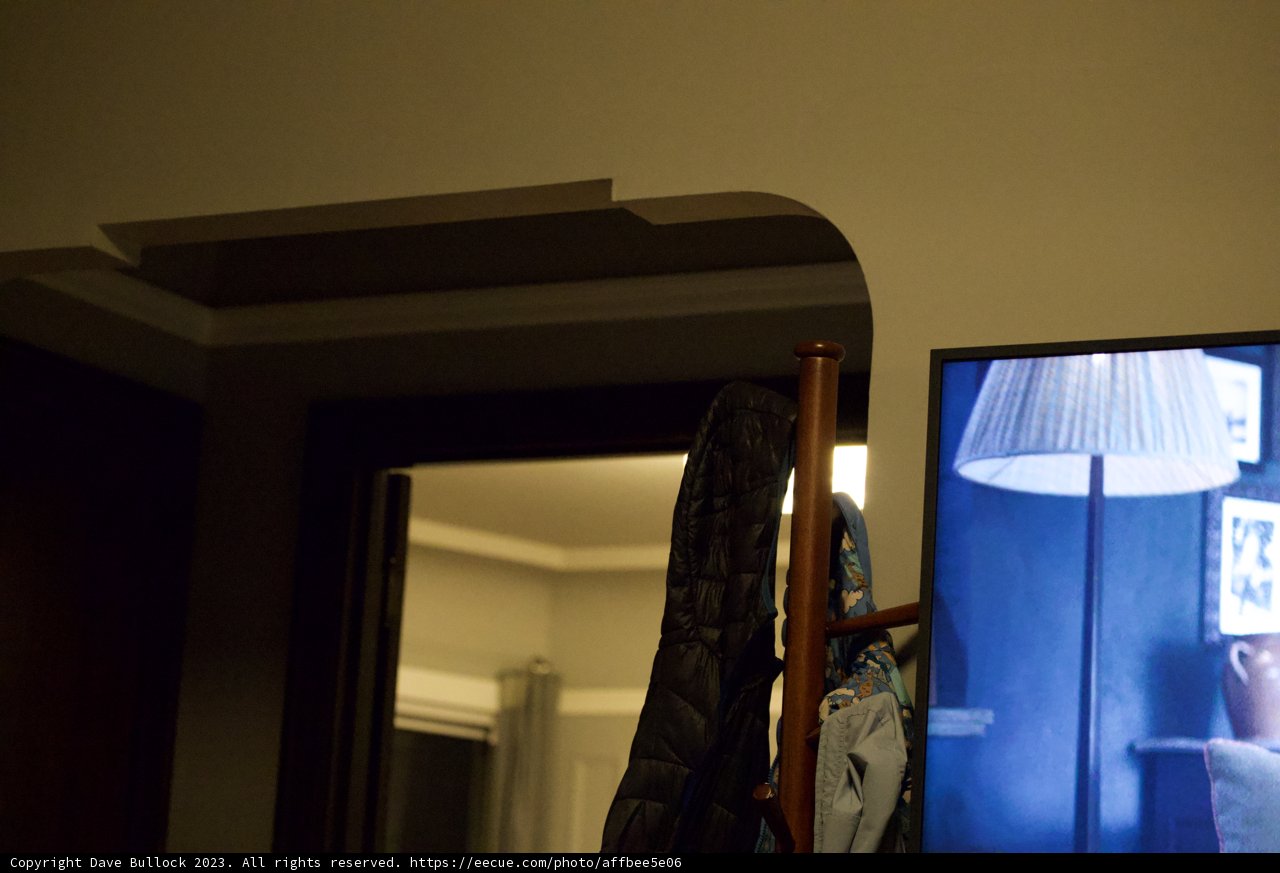 An Inviting Corner with Timeless Entertainment Setup