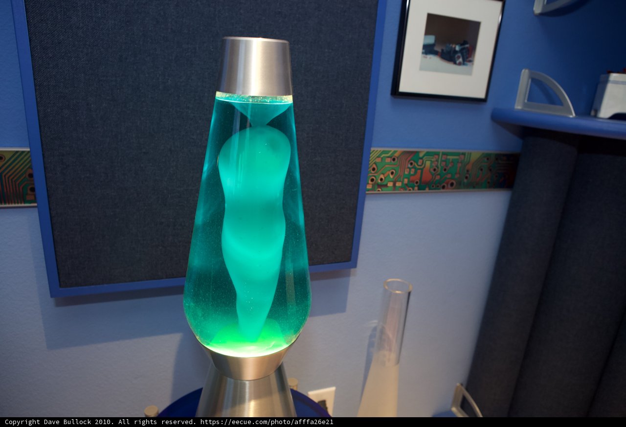 Illuminated Glass Vase