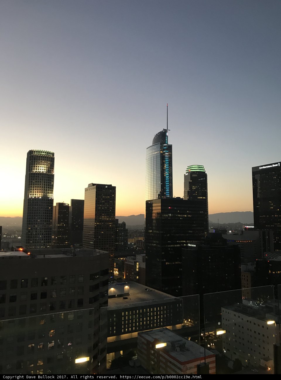 Los Angeles Metropolis at Dusk