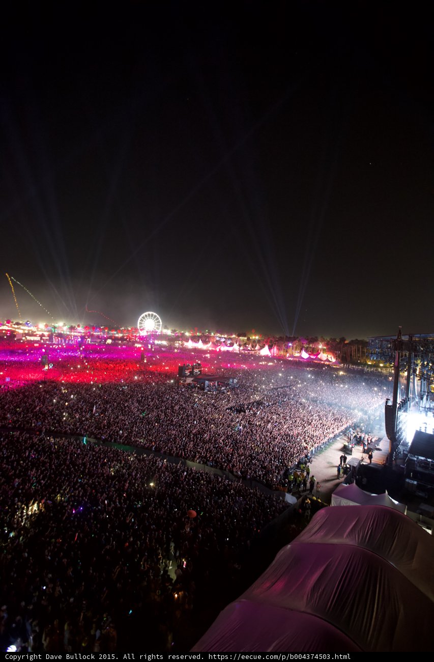 Nighttime Jamming at Coachella
