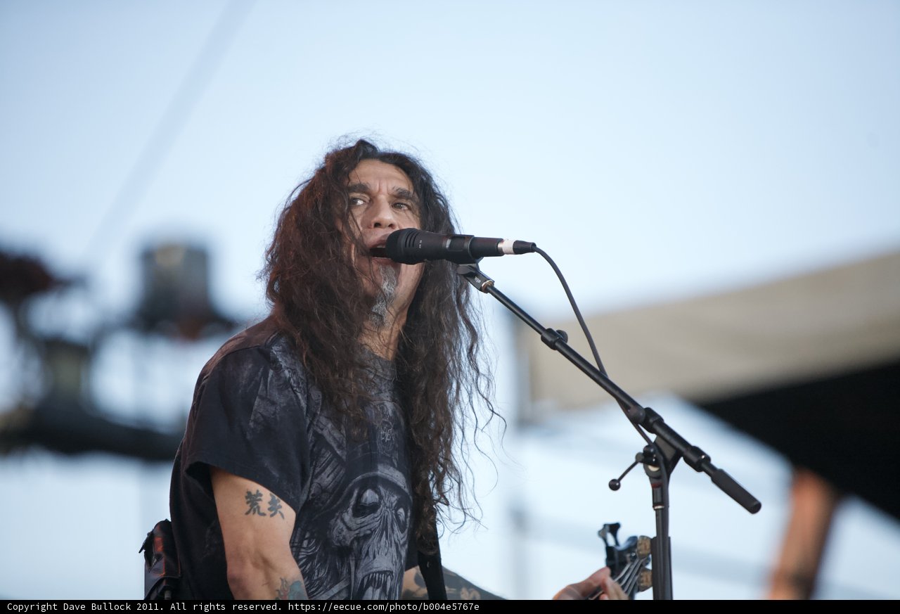 Tom Araya Rocks the Big Four Festival