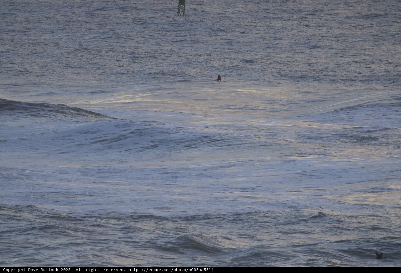 The Lone Surfer: Embracing the Pacifica Waves