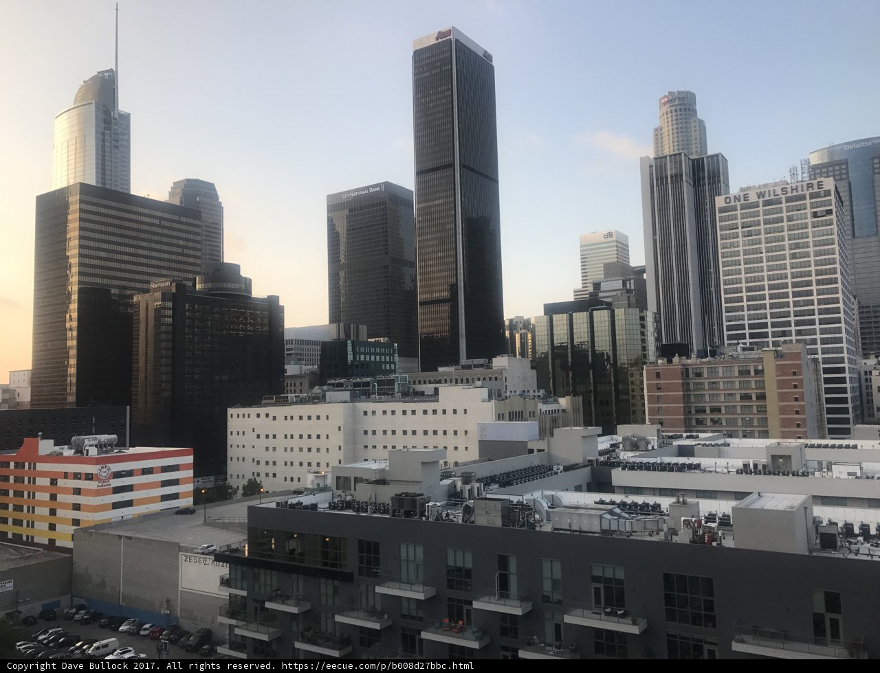 Urban Metropolis at Sunset