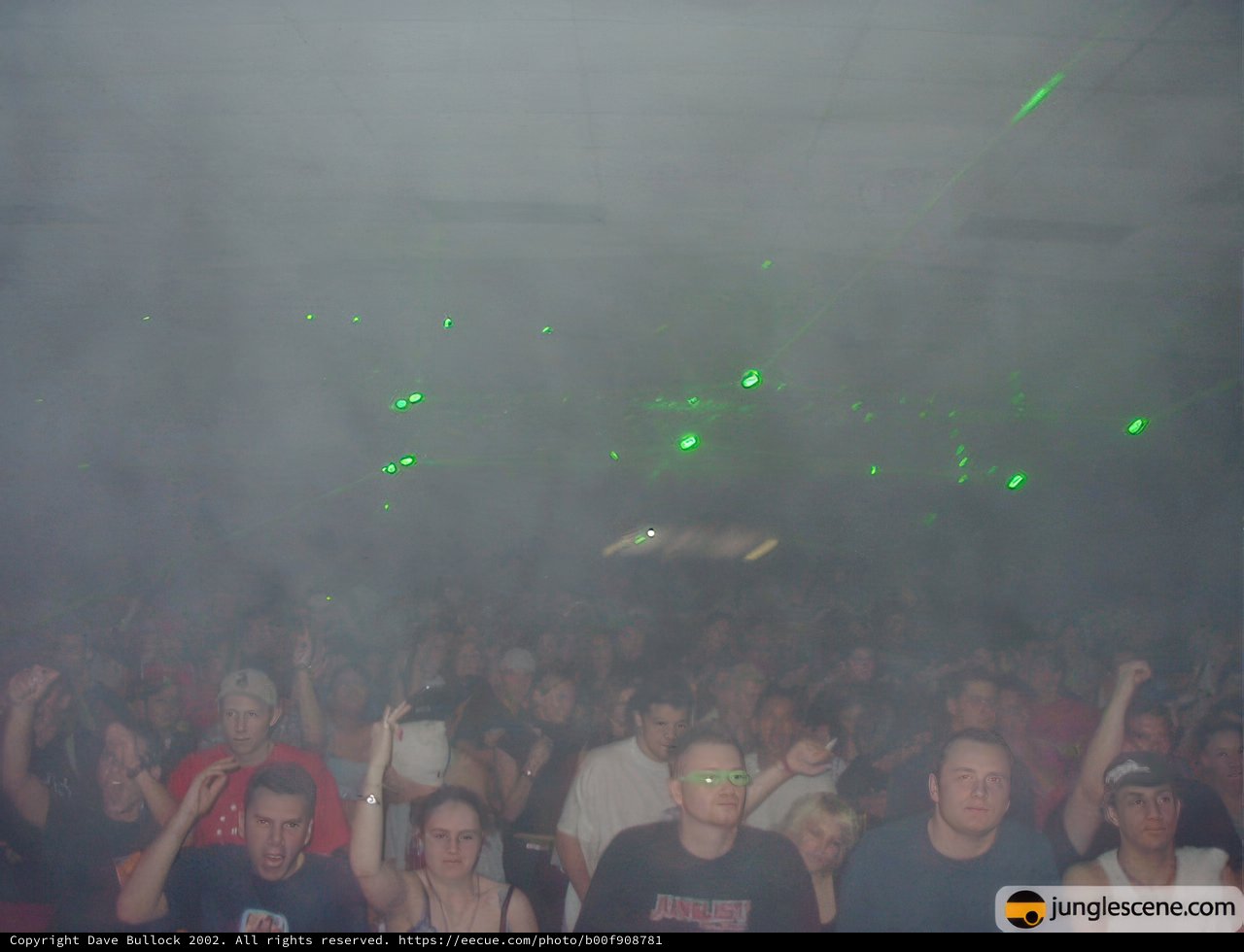 Nightclub Crowd at Audiotistic 2002