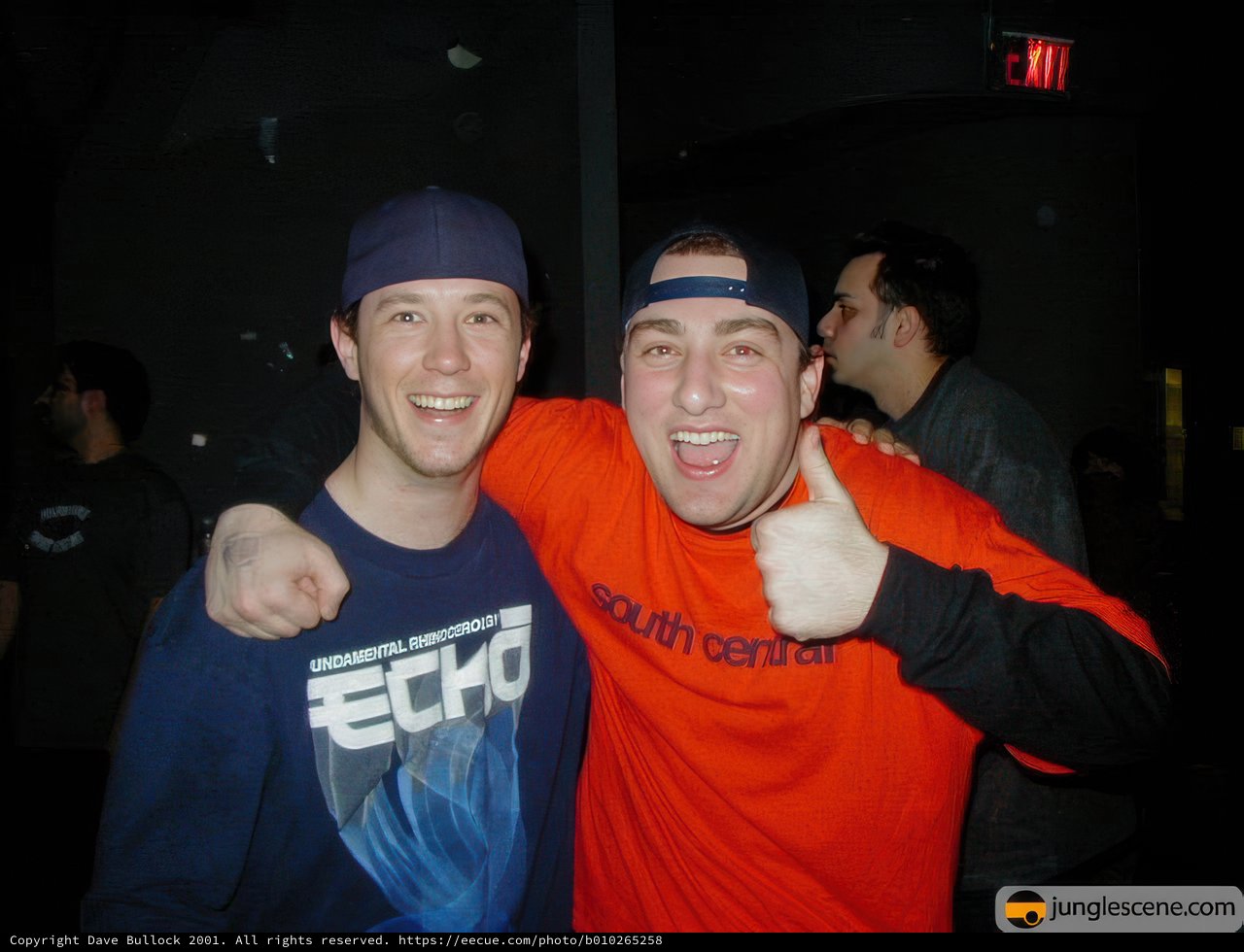 Two Men at an Urban Party