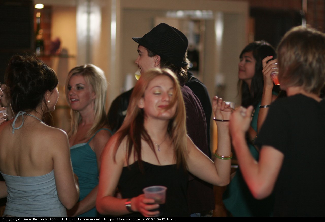 Urban Nightlife Wedding Party