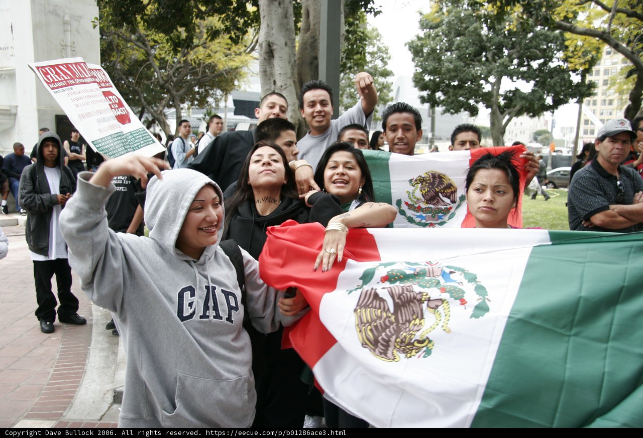 Mexican pride on display during 2006 school walkout