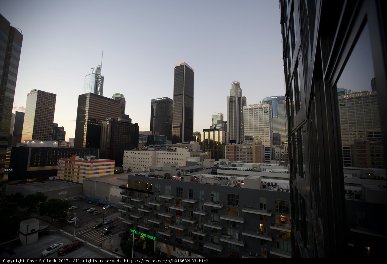 Skyline View from a High Rise