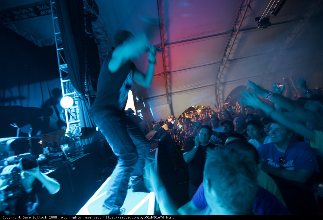 Urban Party Rock: A Man on Stage