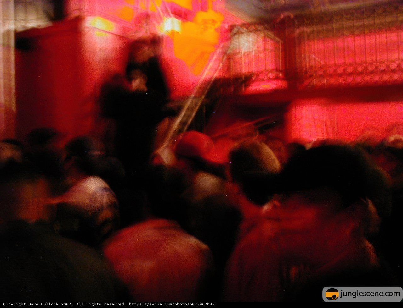 Blurry Nightlife Chaos