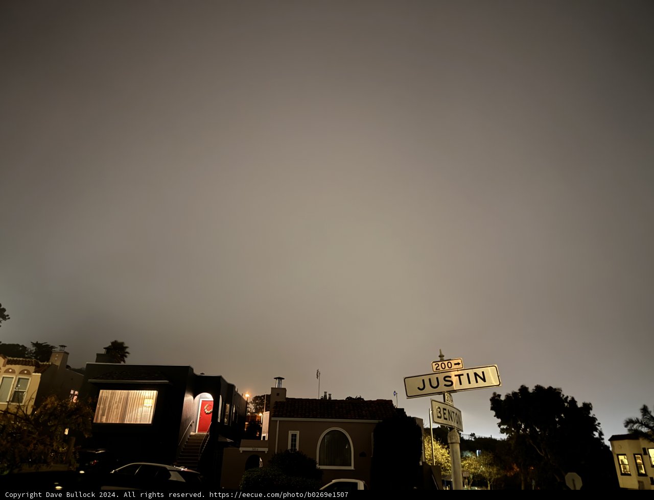 Twilight Glow over Justin Street