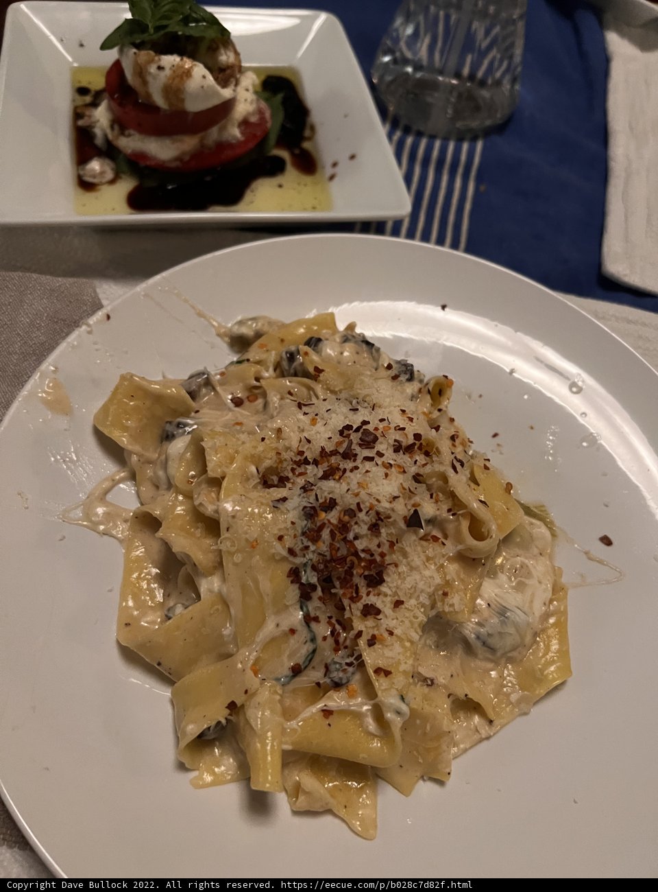 Mushroom and Cheese Pasta Delight
