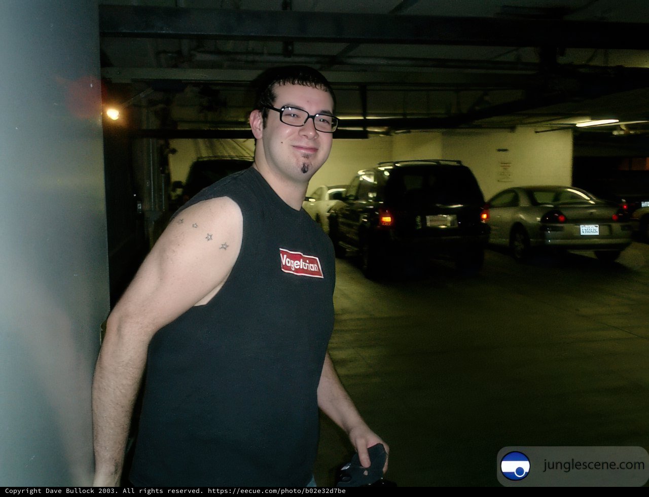 Dave B in the Parking Garage
