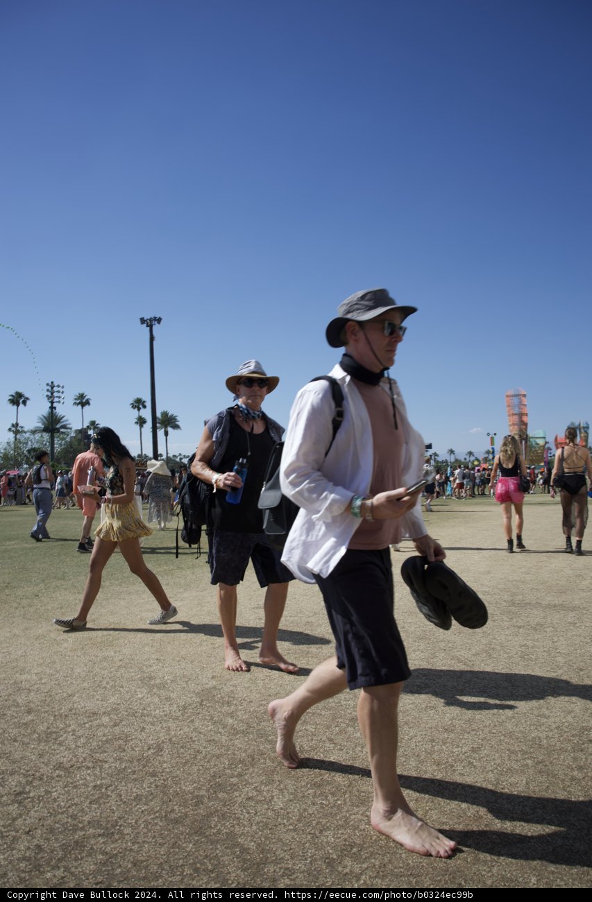 Sunny Strides: A Coachella Weekend Scene