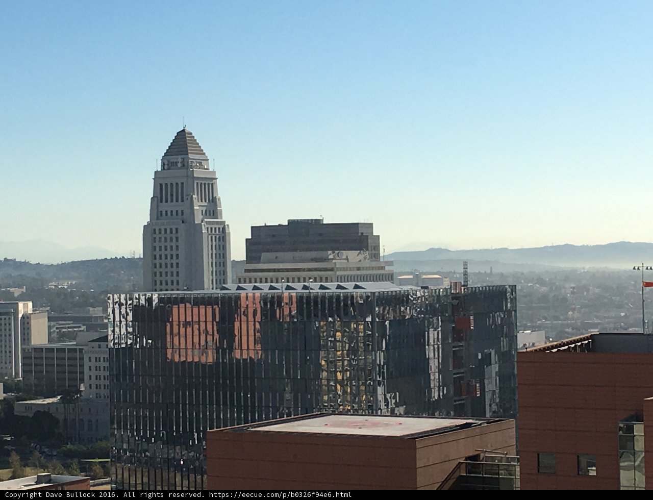A High Rise View of the Los Angeles Metropolis