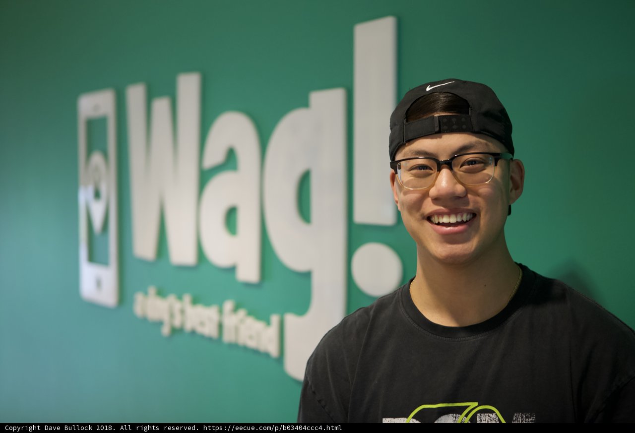 The Happy Man in a Black Shirt and Hat