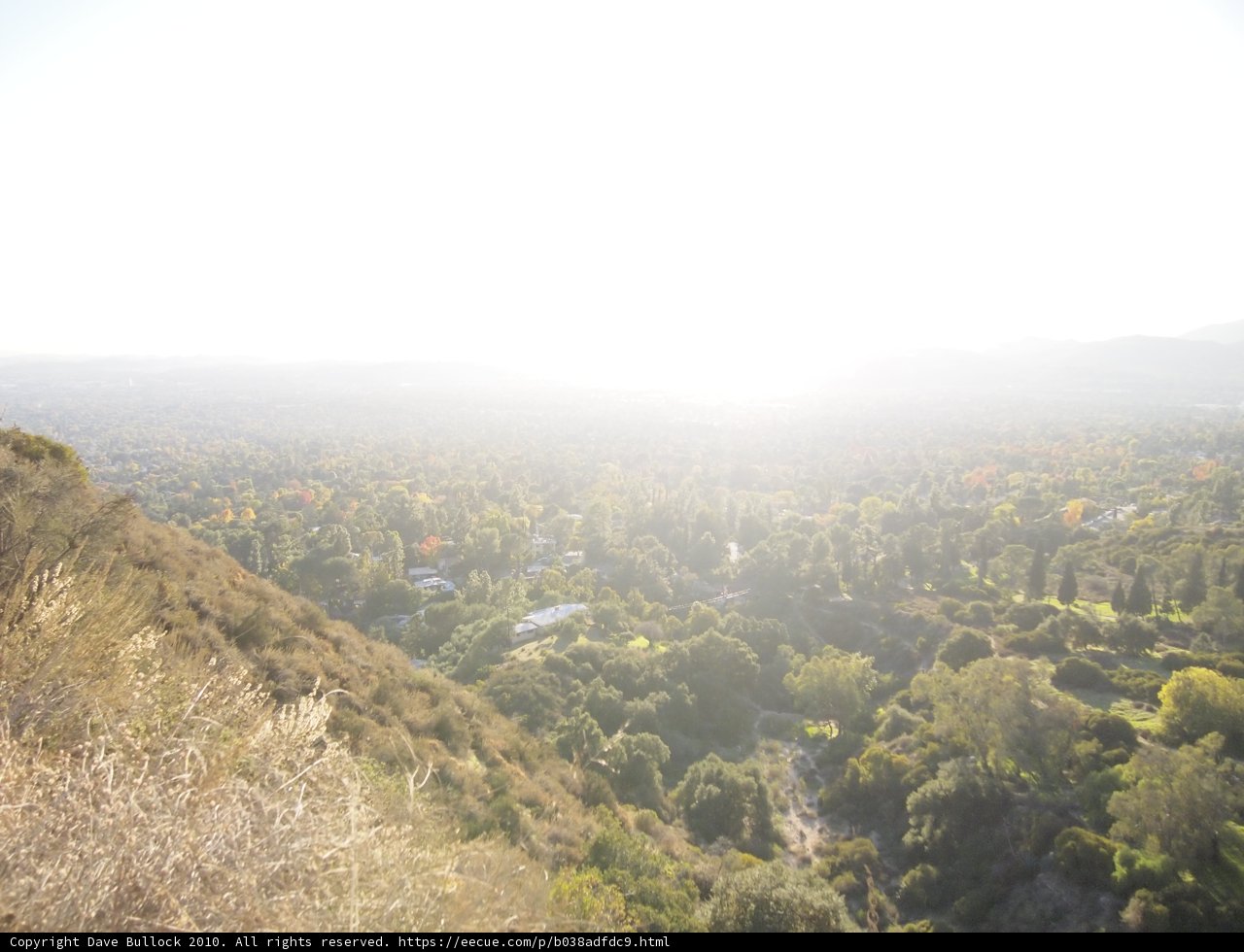Overlooking the Misty City