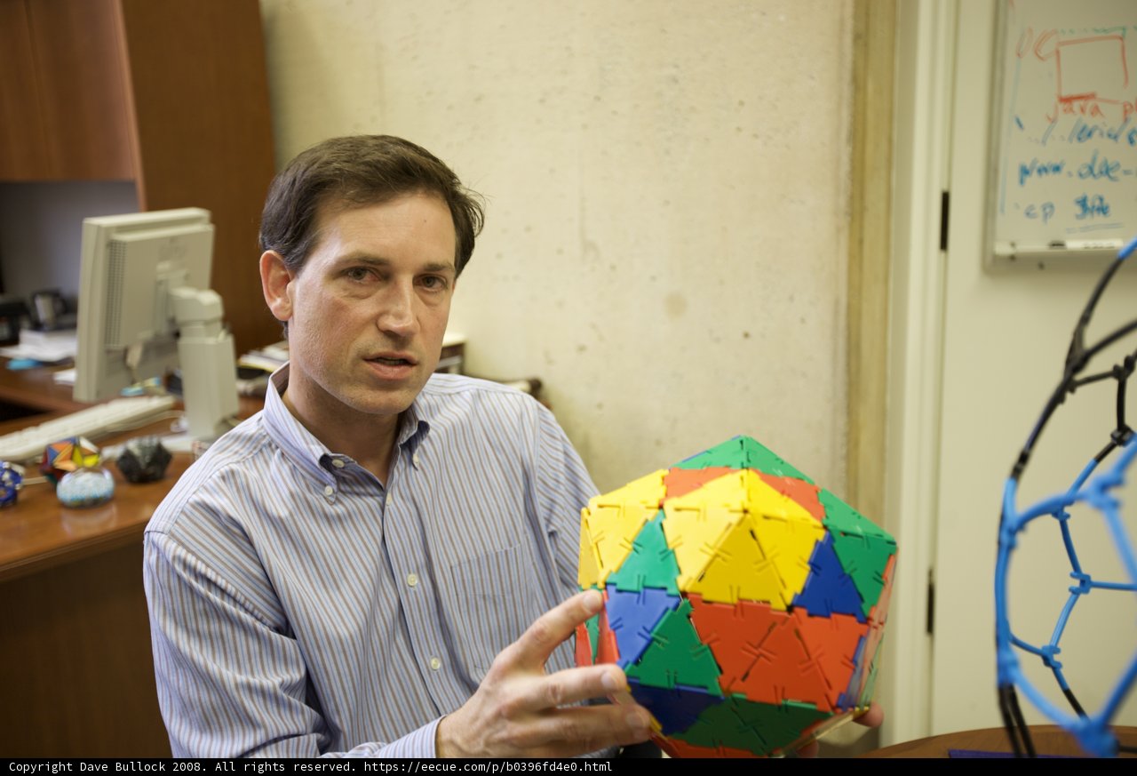Colorful Sphere in Hands