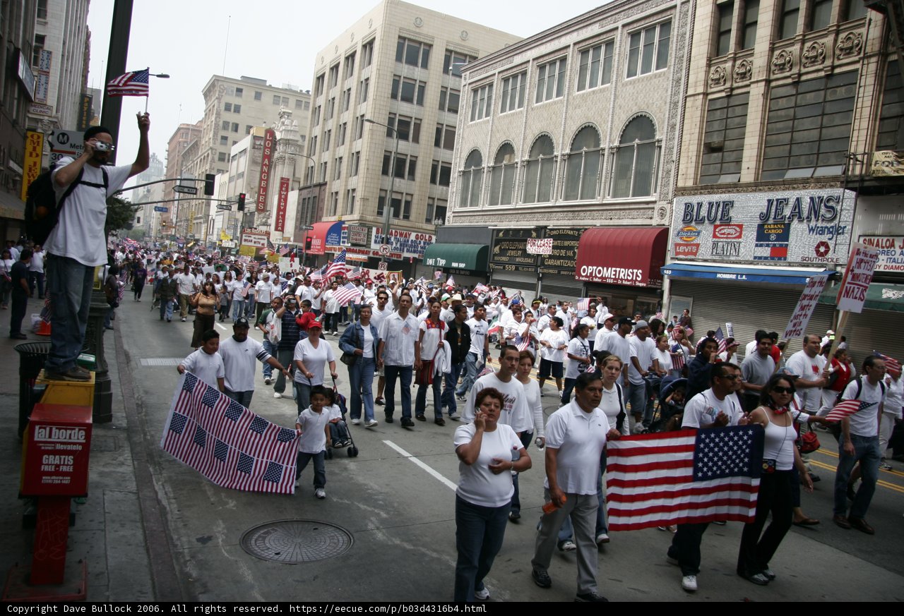 Marching with the Stars and Stripes