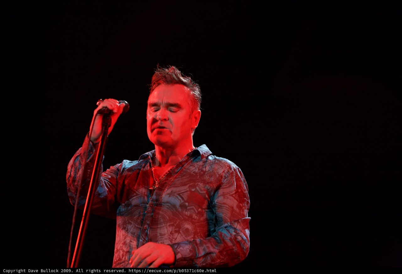 Morrissey Rocks Coachella with Flower Power