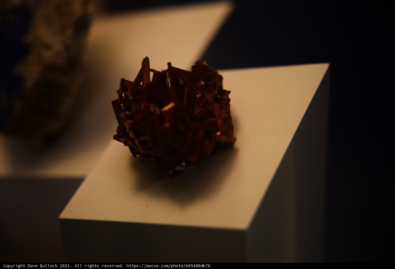 Mesmerizing Red Crystal Cluster