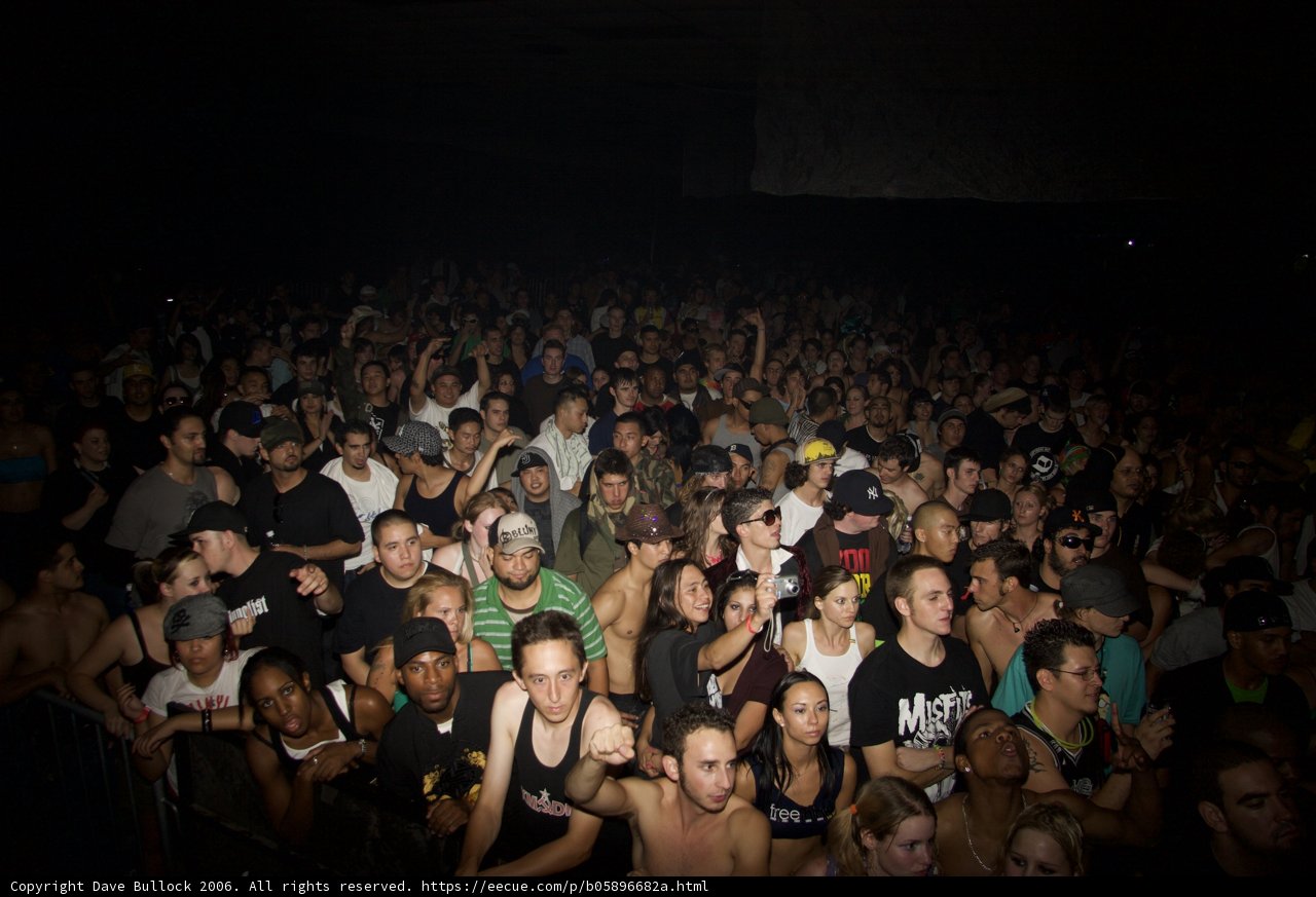 Urban Night Life: Concert Crowd