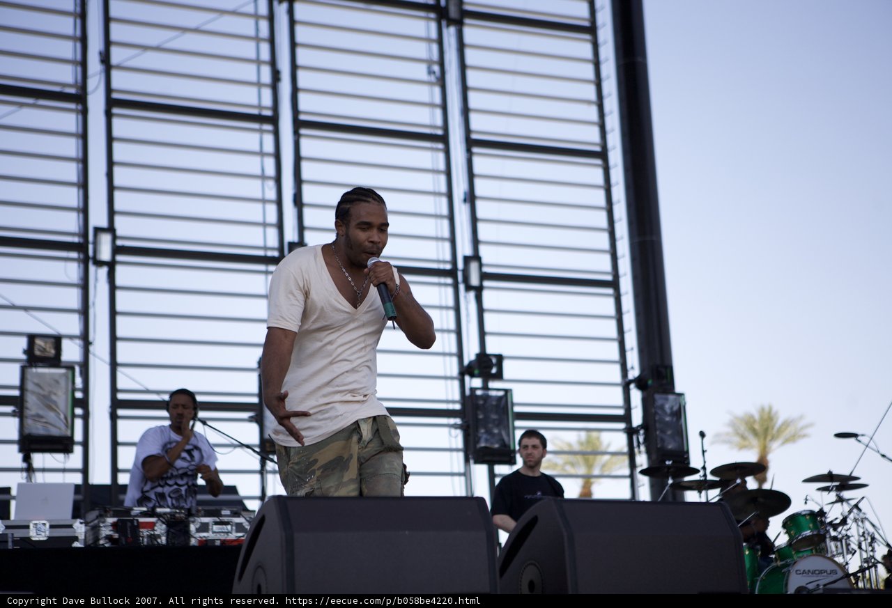 Pharoahe Monch Rocks Coachella Stage