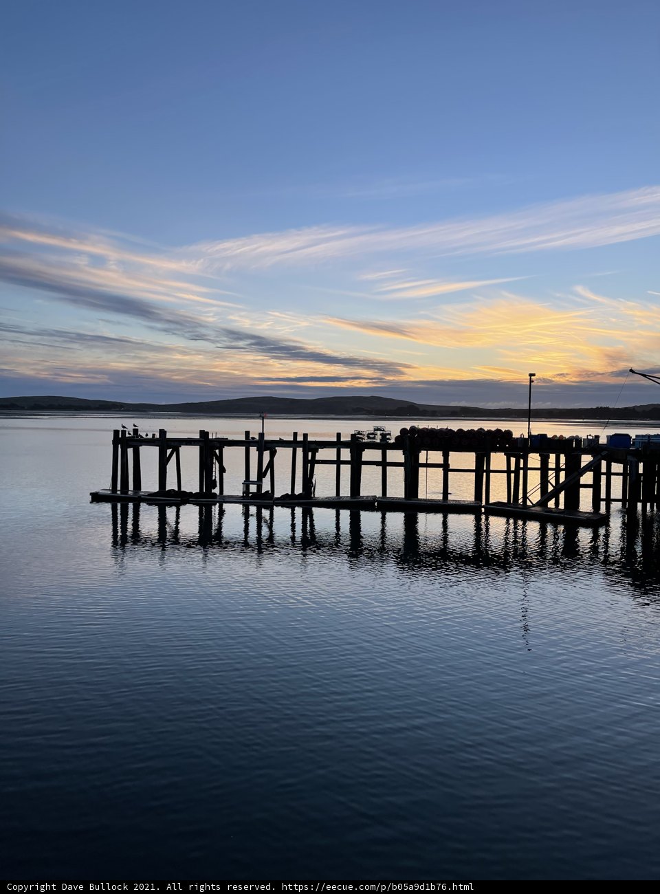 Bodega Bay Sunset Pier