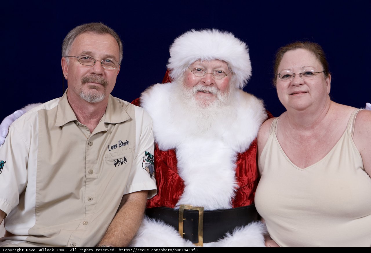 Santa, Eyeglasses and Festive Cheer