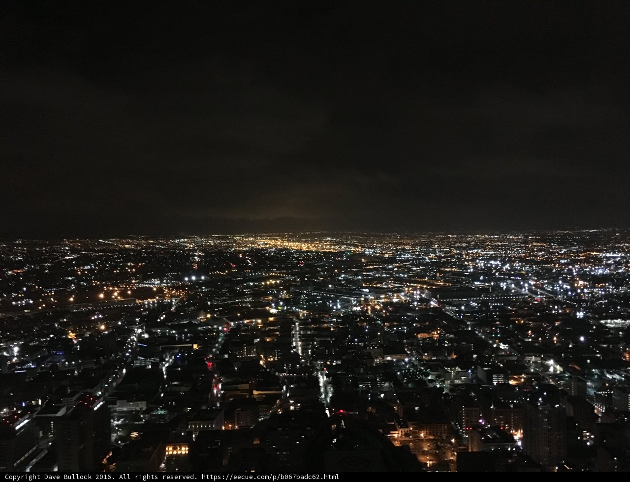 Glowing Metropolis