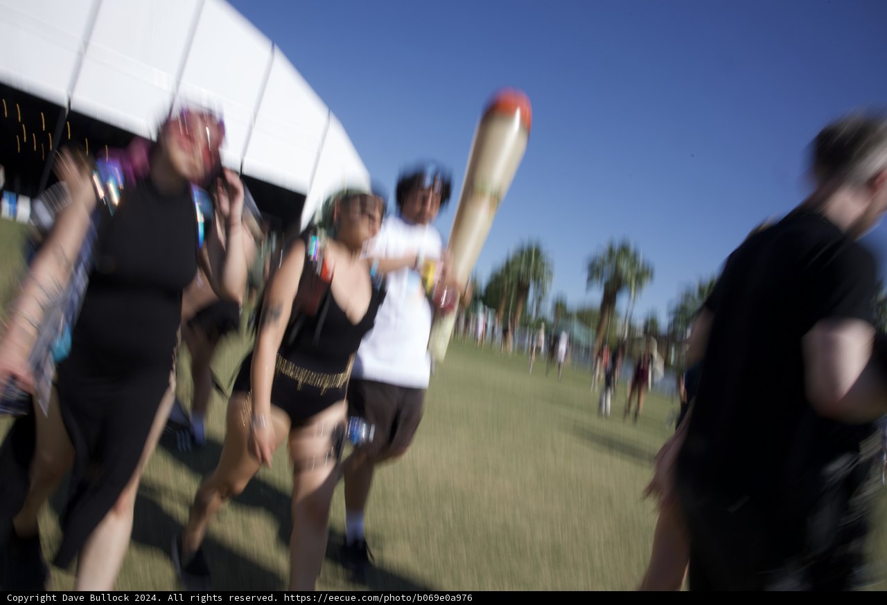 Blur of Excitement: Coachella 2024