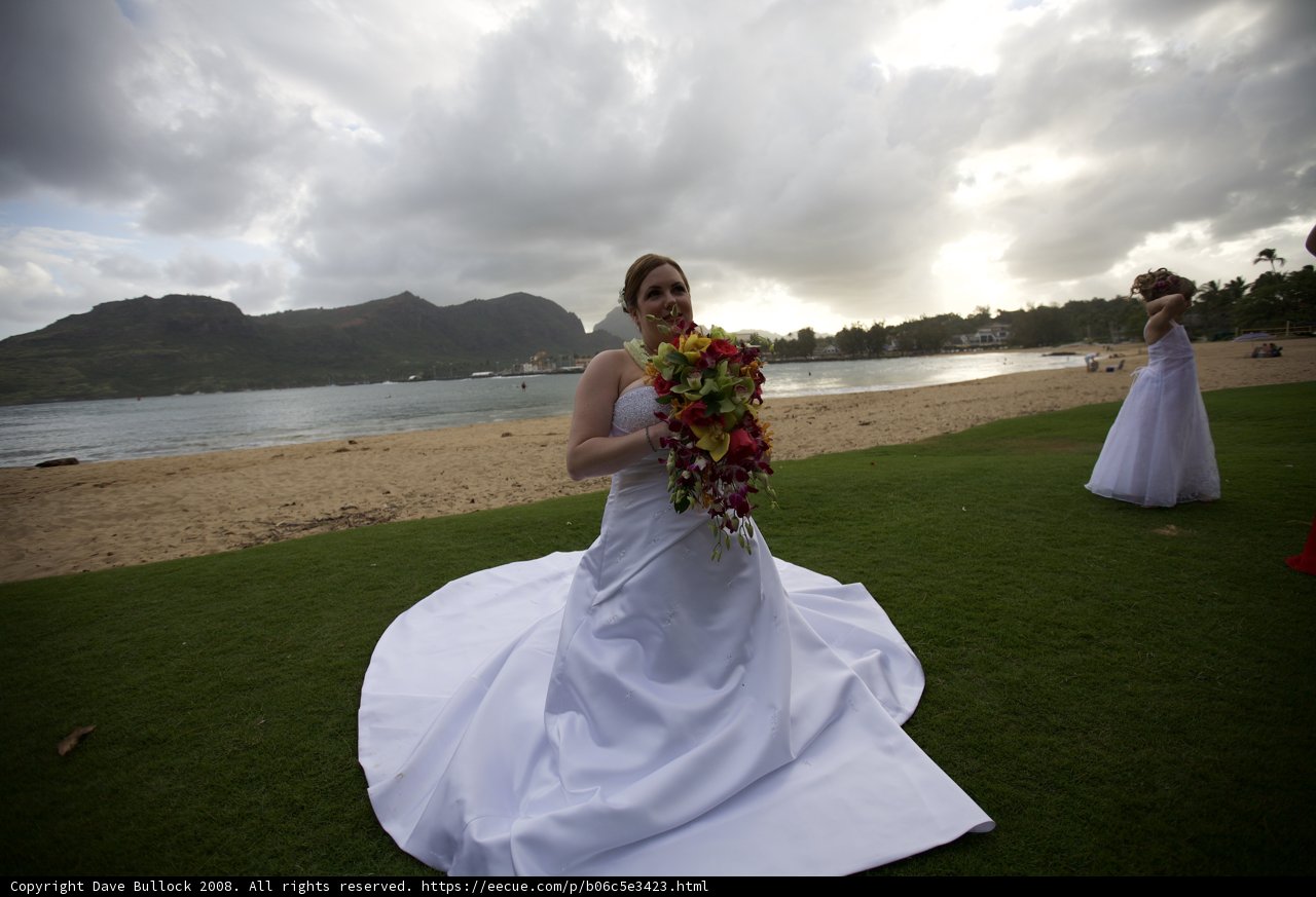 A Bride's Floral Grace