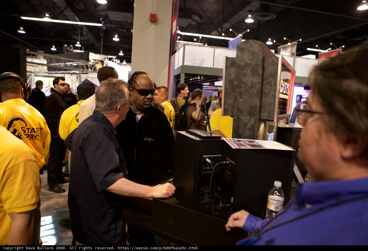Stevie Wonder and the Crowded Convention Table