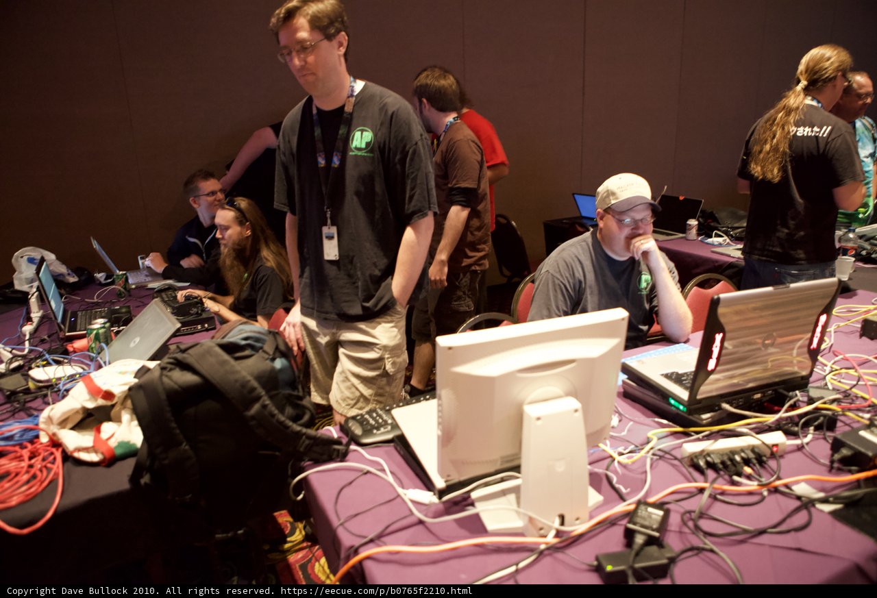 DefCon 18 Hackers at Work