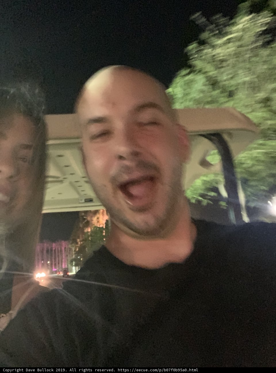 Golf Cart Selfie