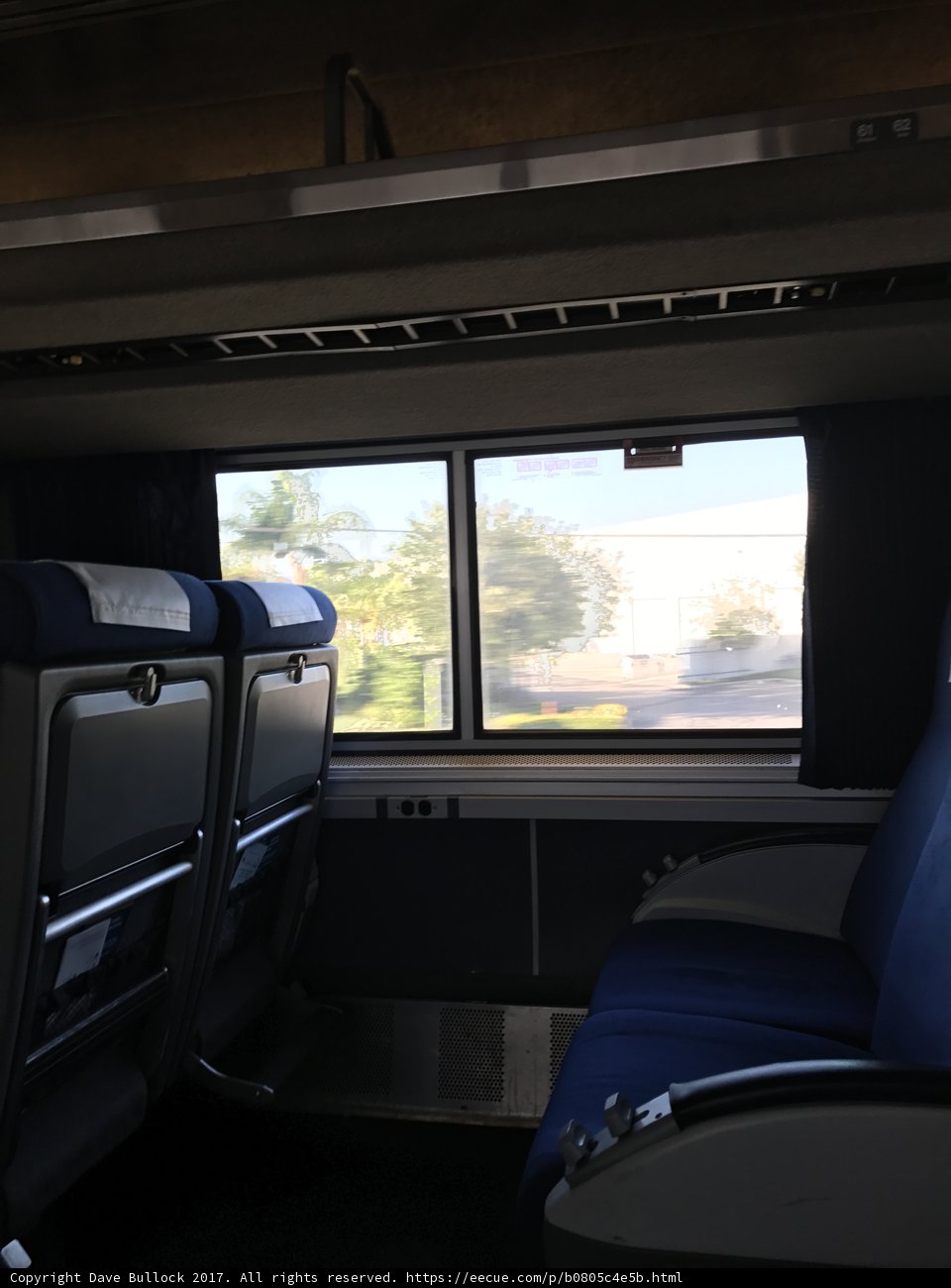 Inside a Train Car