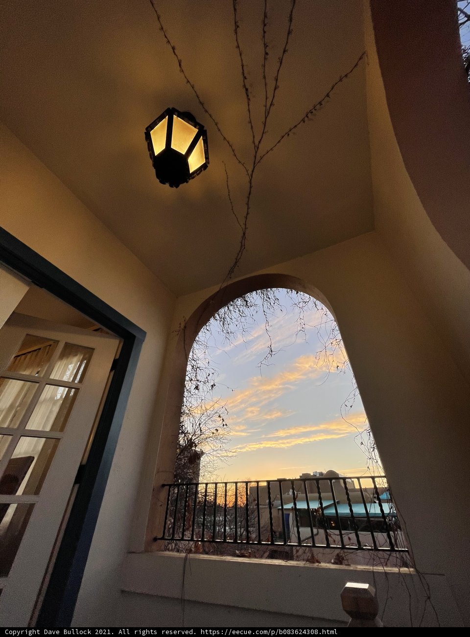 Sunset Glow through Archway